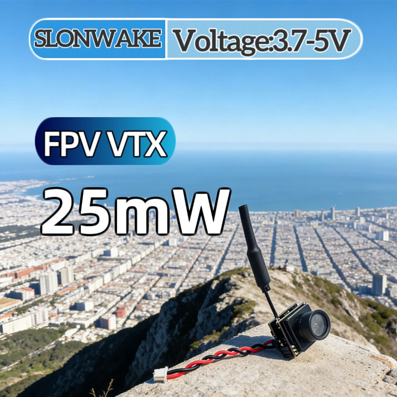 Fpv Drone Transmitter - SLONWAKE FPV 25mW Leistungssimulations-VTX Integrierter Sender