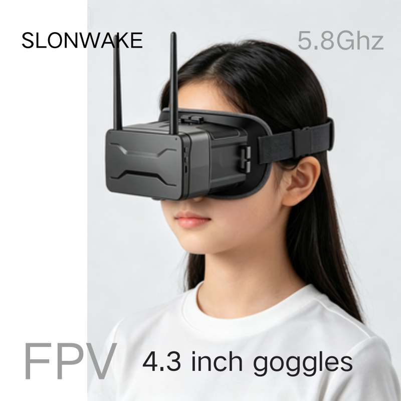 Fpv Drone Goggles - 5.8G FPV-Brille 4,3 Zoll 480*272 Pixel