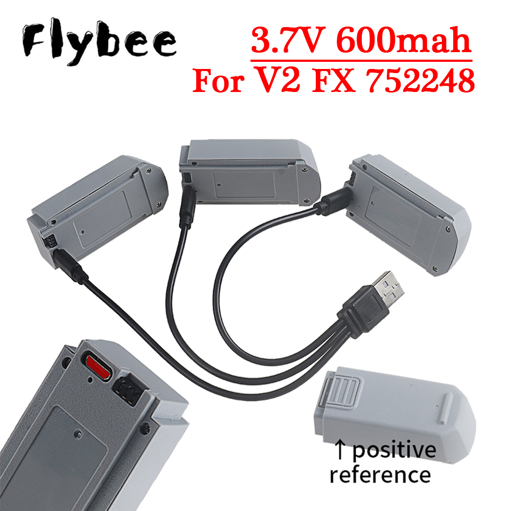 Eachine Drone E58 - 3,7 V wiederaufladbare Drohnenbatterie für V2