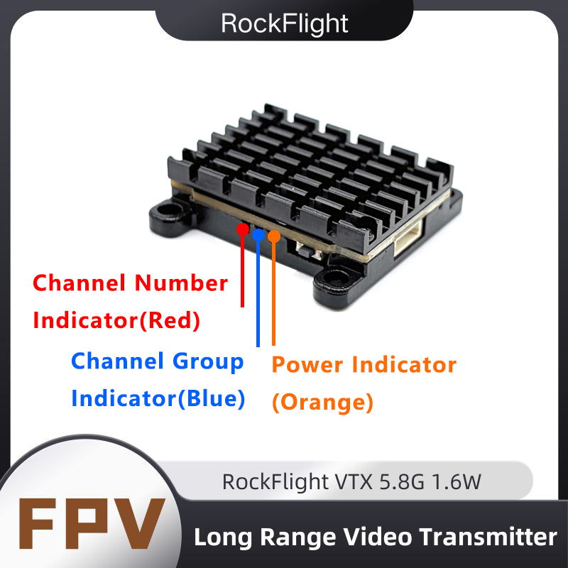 RockFlight TX663 VTX 5.8G 48CH – Fpv Drone Transmitter Bewertung und Preis
