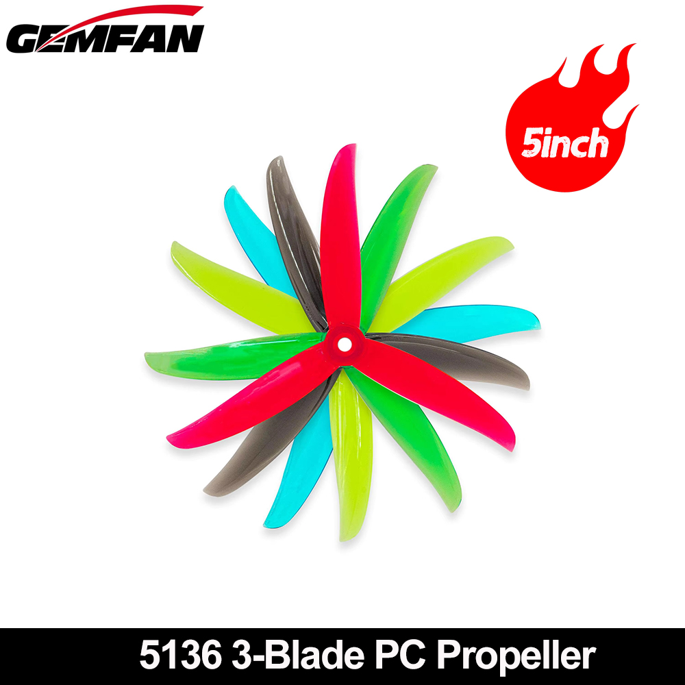 Gemfan VANOVER 5136 3-Blatt-PC – Fpv Drone Quadcopter Bewertung und Preis